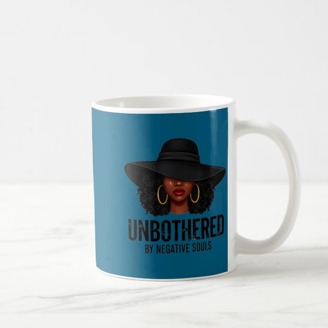 Mug Imperturbable par les âmes négatives Art de femme  (Droite)
