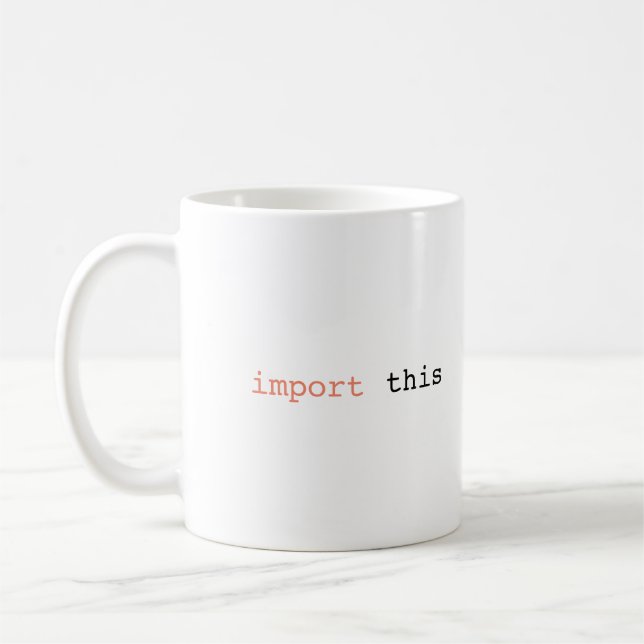 Mug Importer cette Musique (Gauche)