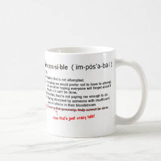 Mug Impossible est juste un mot !