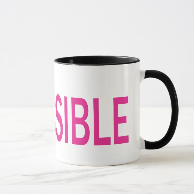 Mug Impossible n'est pas français (Droite)
