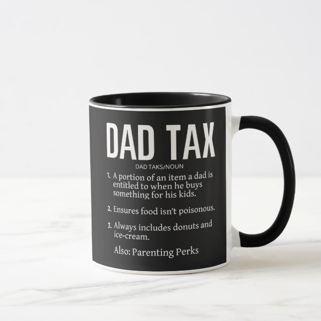 Mug Impôt papa (Droite)