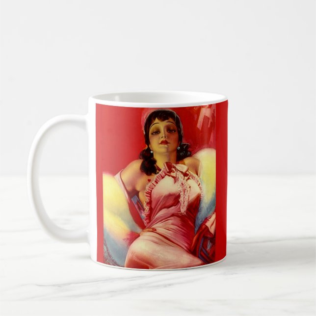 Mug Impression à chaud des années 1930 (Gauche)