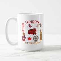 Impression à thème de voyage à Londres