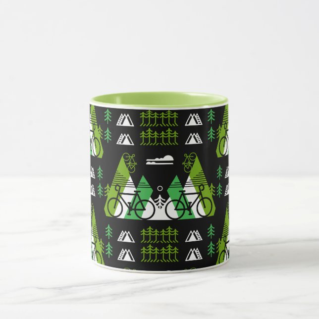 Mug Impression actuelle sur le thème du vélo (Centre)
