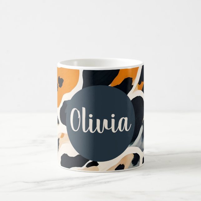 Mug Impression Animale Girafe Personnalisée (Centre)
