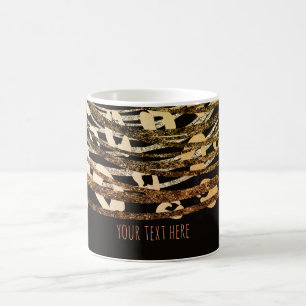 Mug Impression animale guépard orange bronze Impressio
