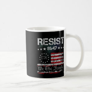 Mug Impression anti-Trump 47 86 47 Impression du drape