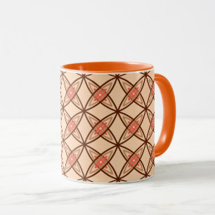 Mug Impression atomique moderne du milieu du siècle -