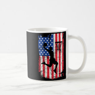 Mug Impression au dos basket-ball usa drapeau américai