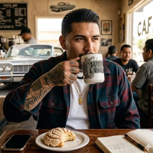 Mug Impression Bandana Chicano
