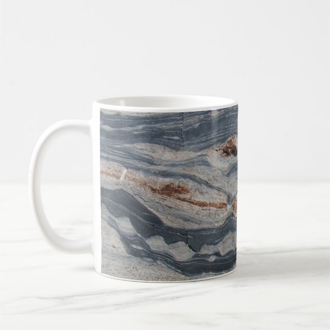 Mug Impression Boudinage Limestone Rock (Gauche)