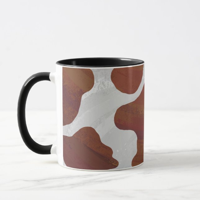 Mug Impression Brown et blanche de vache (Gauche)