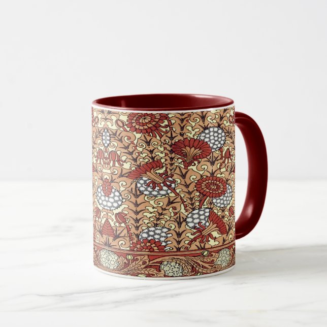 Mug Impression Dandelion Art nouveau (Devant droit)