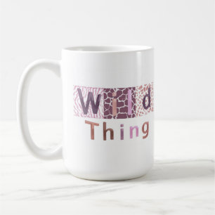 Mug Impression d'animaux de safari - Bête sauvage