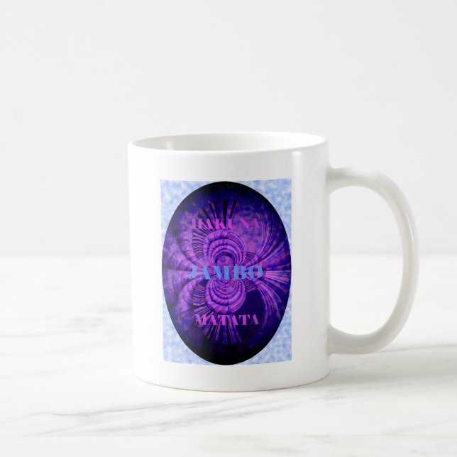 Mug Impression d'art Hakuna cosmique (Droite)