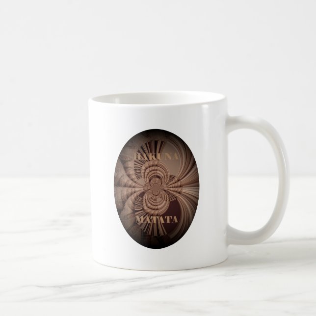 Mug Impression d'art Hakuna Matata Terreuse (Droite)