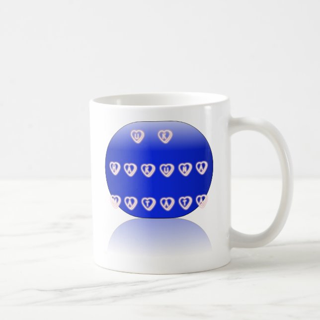 Mug Impression d'art Hakuna Matata UK (Droite)