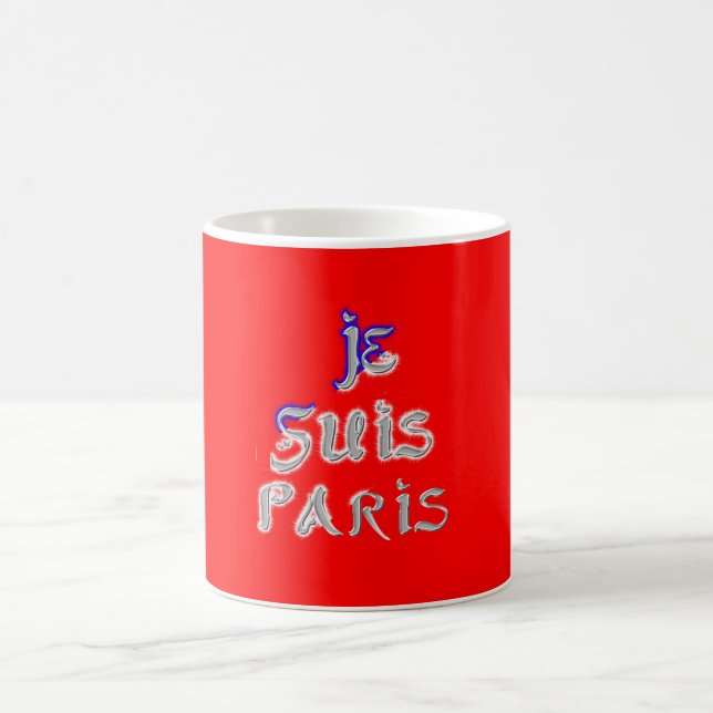 Mug Impression d'art Je Suis Paris (Centre)