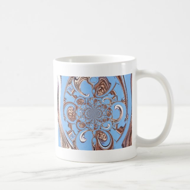 Mug Impression d'art Kaleidoscope vintage (Droite)