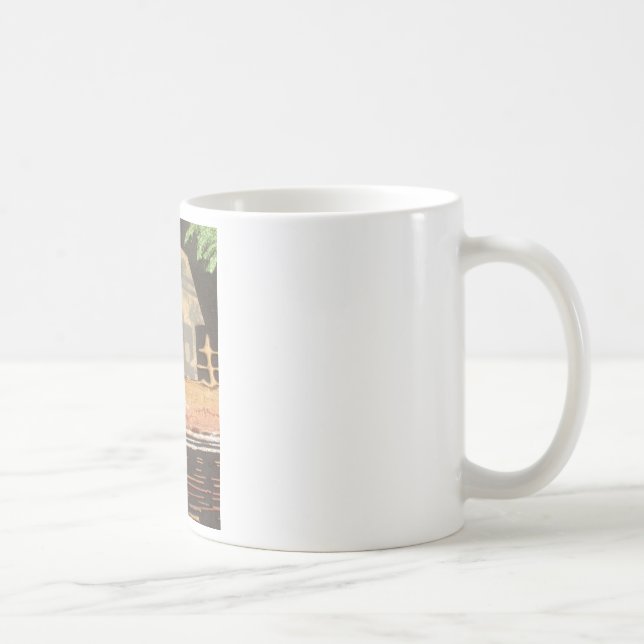 Mug Impression d'art Maison Douce Maison (Droite)