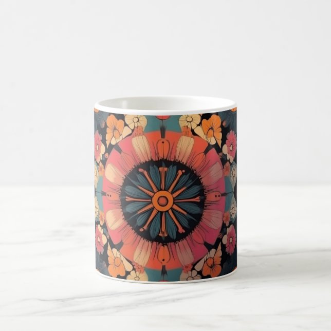 Mug Impression d'art mural de formes géométriques et d (Centre)