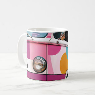 Mug Impression d'art mural de voitures américaines cla