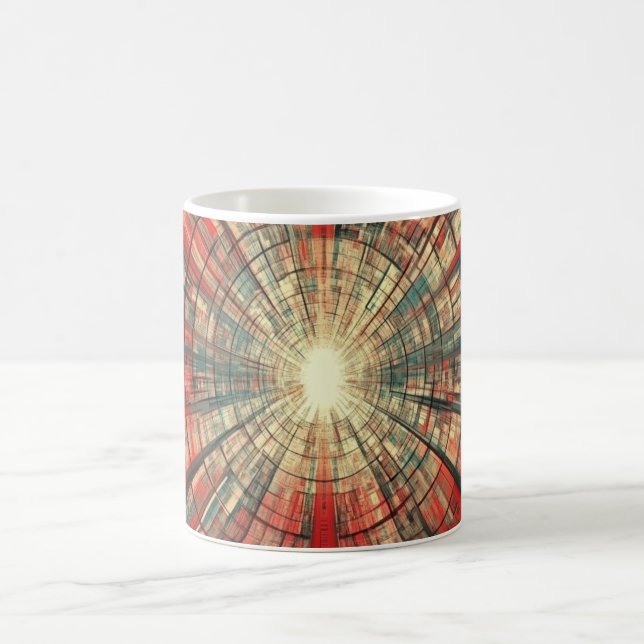 Mug Impression d'art mural Formes géométriques et coul (Centre)