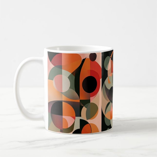 Mug Impression d'art mural Formes géométriques et Coul (Gauche)