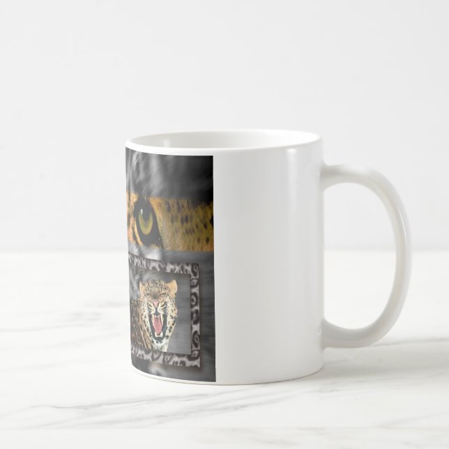 Mug Impression d'art Tigre & Couple (Droite)