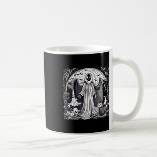 Mug Impression de cimetière effrayant et fantomatique