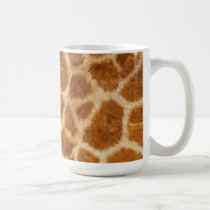 Mug Impression de fourrure de girafe