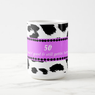 Mug Impression de fourrure léopard 50e anniversaire