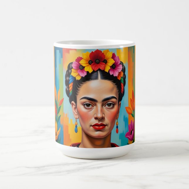Mug Impression de Frida Kahlo (Centre)