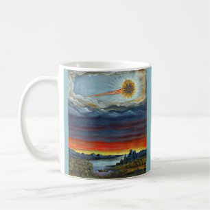 Mug impression de peinture de comète