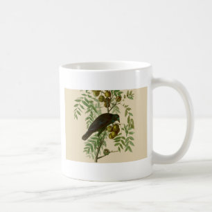Mug Impression d'oiseau Grackle Violet d'Audubon Botan