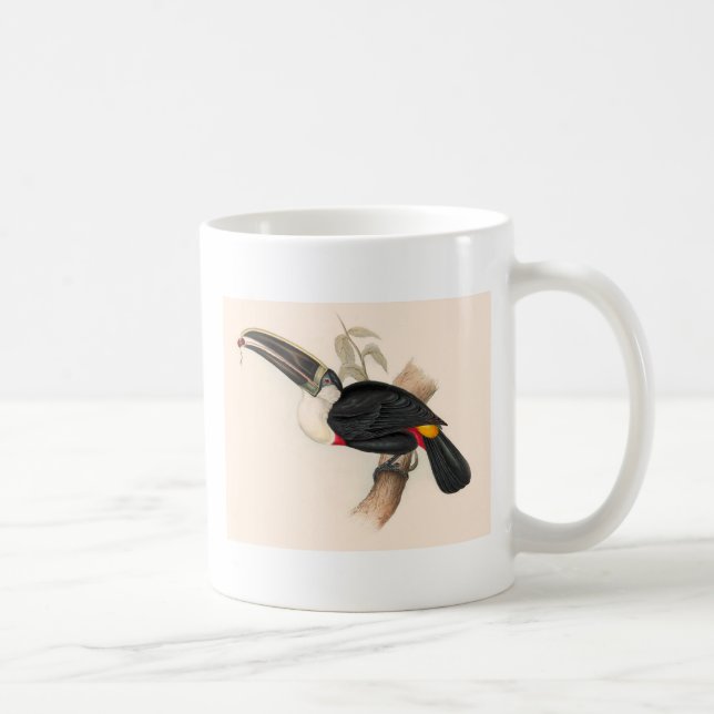 Mug Impression du Toucan de Cuvier : Oiseau Tropical V (Droite)