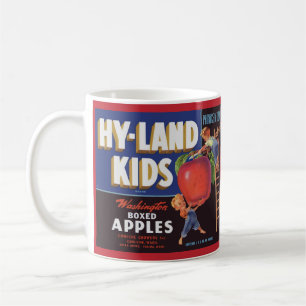 Mug Impression étiquette Hyland Kids Washington Apples