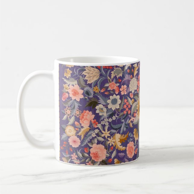 Mug Impression florale décorative (Gauche)