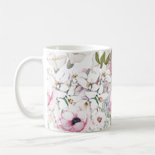 Mug Impression florale illustrée à la main
