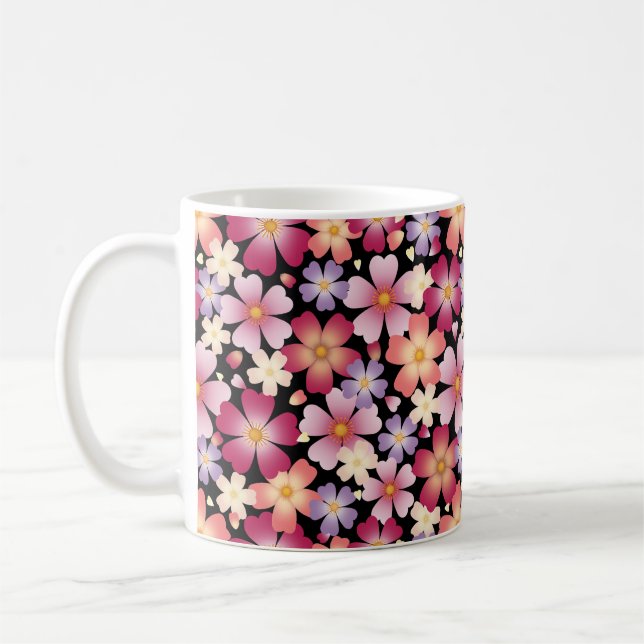 Mug Impression florale mixte Dreamy (Gauche)