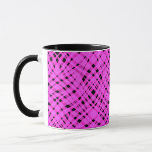 Mug Impression géométrique abstraite moderne rayée bri