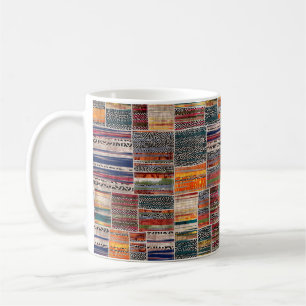 Mug Impression motif de la surface composée de collage