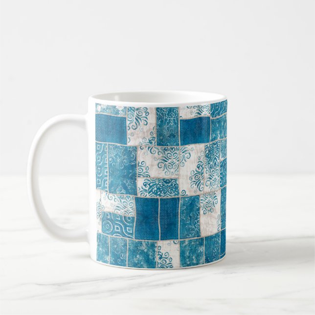 Mug Impression motif de la surface composée de collage (Gauche)