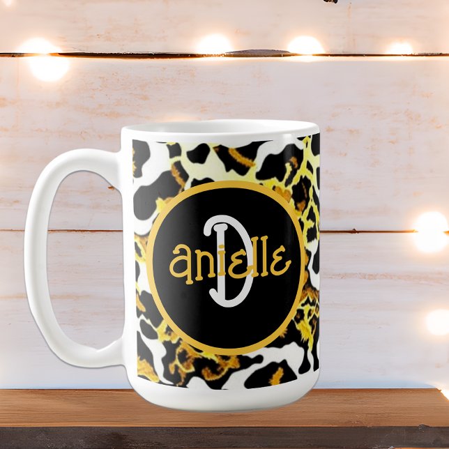 Mug Impression personnalisée Leopard et Zebra Fur (Créateur téléchargé)