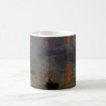 Mug Impression Sunrise par Claude Monet, Art Vintage<br><div class="desc">Impression, Sunrise (1872) de Claude Monet est une vintage impressionnisme de peinture marine d'art. La position du soleil semble qu'il pourrait aussi être un coucher de soleil. Un paysage maritime au port du Havre, France avec plusieurs bateaux au premier plan au lever du soleil. À propos de l'artiste : Claude...</div>