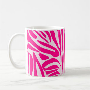Mug Impression zèbre rose