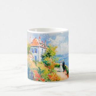 Mug Impressionist Garden by the Sea – Coastal Flowers 