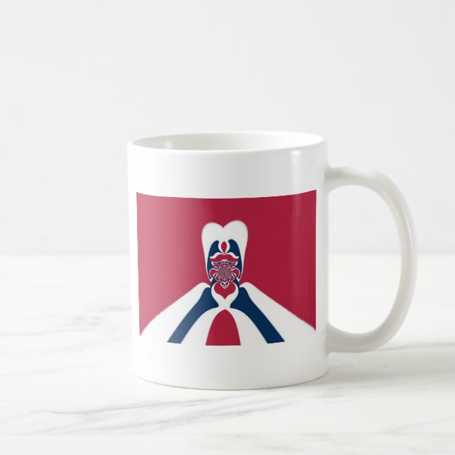 Mug Impressionnant affiche d'art abstrait E.T. (Droite)