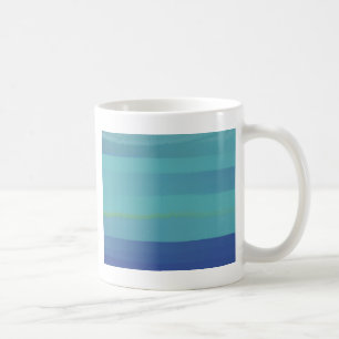 Mug Impressions en Turquoise et bleu