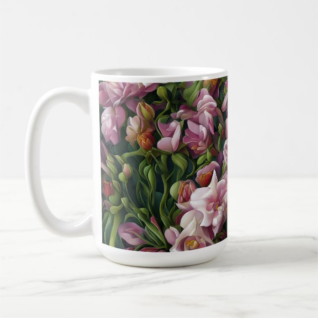 Mug Impressions fleurs sauvages (Gauche)